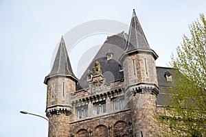 Leopold Barracks - one of belgian ghotic landmark in Gent, Belgium