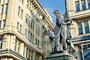 Leopold fountain statue