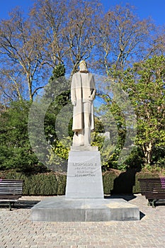 Leopold II of Belgium monument in Brussels
