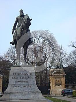 Leopold II statue photo