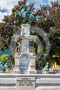 Leopold V Fountain Innsbruck Austria