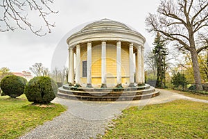The Leopoldine Temple in the park of Esterhazy Castle in Eisenstadt photo