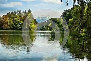 The Leopolskron Palace near Salzburg Austria photo