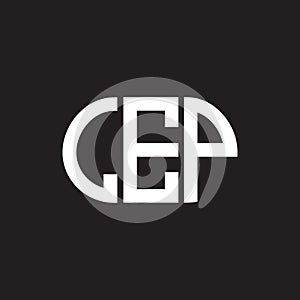 LEP letter logo design on black background. LEP creative initials letter logo concept. LEP letter design
