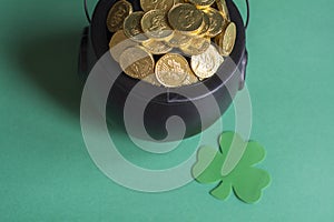 Leprechaun gold for st. patricks day