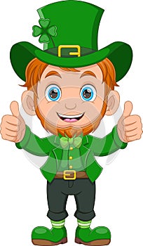 Leprechaun St Patricks Day Cartoon