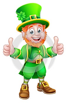 Leprechaun St Patricks Day Cartoon Character photo