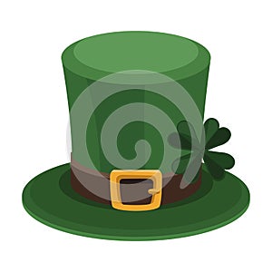 leprechaun tophat with clover