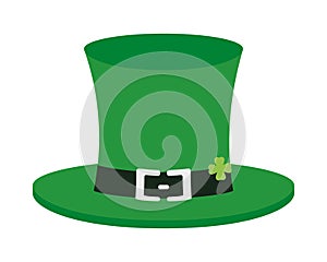 leprechaun tophat with clover