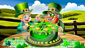 Leprechauns\' St. Patrick\'s Day Feast