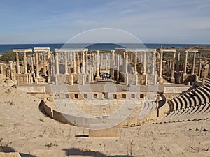 Leptis Magna theater