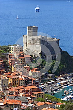 Lerici, the castle. Liguria, Italy