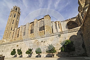 Lerida, gothic cathedral