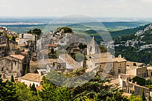 Les Baux de Provence village, France