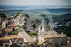 Les Baux de Provence village, France