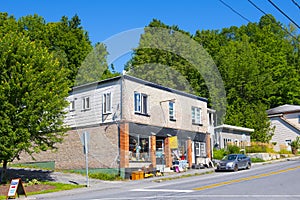 Les Belles Affaires store, Stanstead, Quebec, Canada