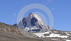 Les Deux Alpes mountain peak photo