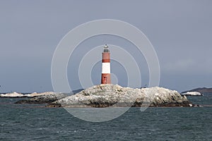 Les Eclaireurs Lighthouse in the Beagle Channel