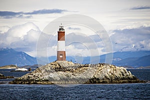 Les Eclaireurs lighthouse, Beagle channel photo