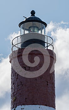 Les Eclaireurs Lighthouse near Ushuaia in Beagle Channel, Argentina