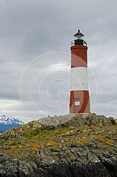 Les Eclaireurs Lighthouse, Ushuaia, Patagonia, Argentina photo