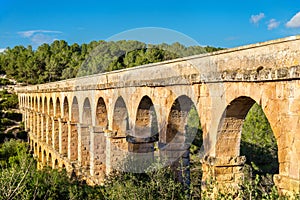 Les Ferreres Aqueduct, also known as Pont del Diable - Tarragona, Spain photo