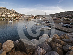 Les Goudes harbor