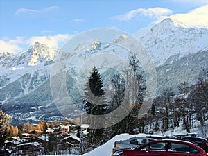 Les Houches Mont Blanc landscape photo