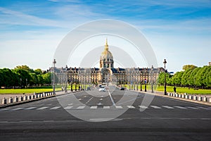 Les Invalides National Residence of the Invalids - complex of museums and monuments in Paris, France photo