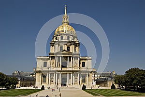 Les Invalides in Paris. France