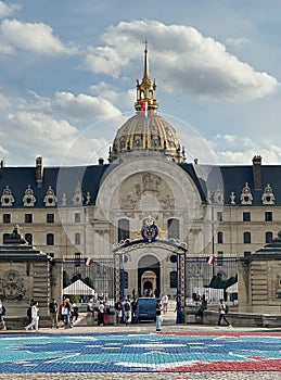 Les Invalides in Paris, France