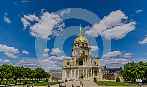 Les Invalids buildings, Paris, France