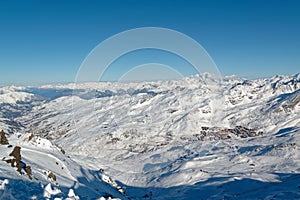 Les Menuires and Val Thorens, Belleville Valley, France