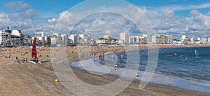 Les Sables d`Olonne beach
