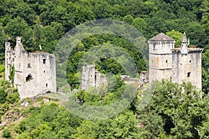 Les Tours de Merle, Medieval Fortress, Correze, France