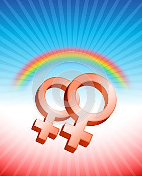 Lesbian Relationship Gender Symbols