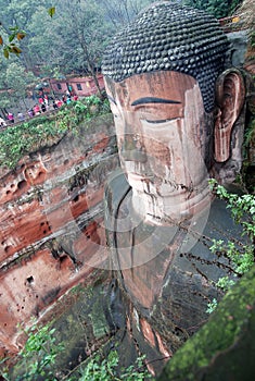 Leshan Giant Buddha in Mt.Emei