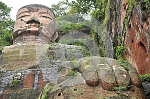 Leshan Giant Buddha in Mt.Emei