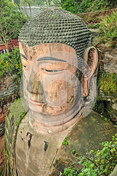 Leshan Giant Buddha, Sichuan.