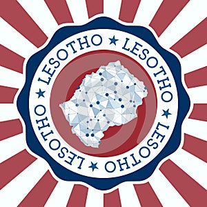 Lesotho Badge.