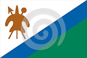 Lesotho flag