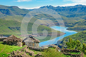 Lesotho traditional hut house homes