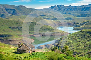 Lesotho traditional hut house homes