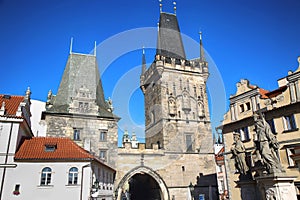 Lesser Town Bridge Tower, Prague, Czech Republic