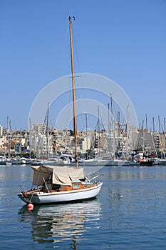 Lesuire boats in Malta, Mediterranean