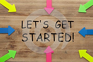 Let`s Get Started