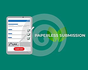 Let's go for paperless submission