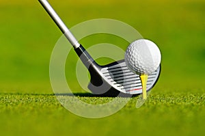 Let`s golf today!