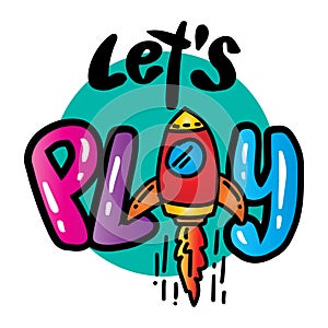 Let`s play  hand lettering.