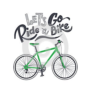 Let`s ride a bike